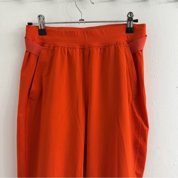 Lululemon adapted state high-rise jogger *Air flow solar orange  sz 4 NWOT. - Picture 11 of 16